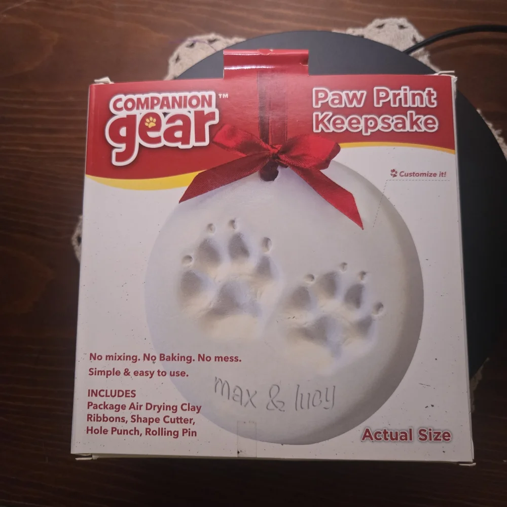 Companion Gear Paw Print Keepsake Kit